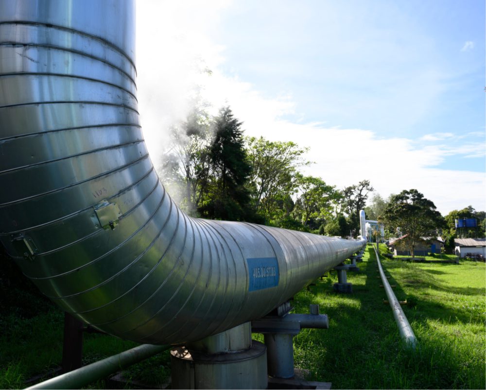 Geothermal tubing osso